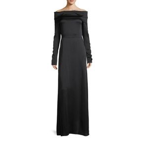 Theory Kensington Satin Maxi